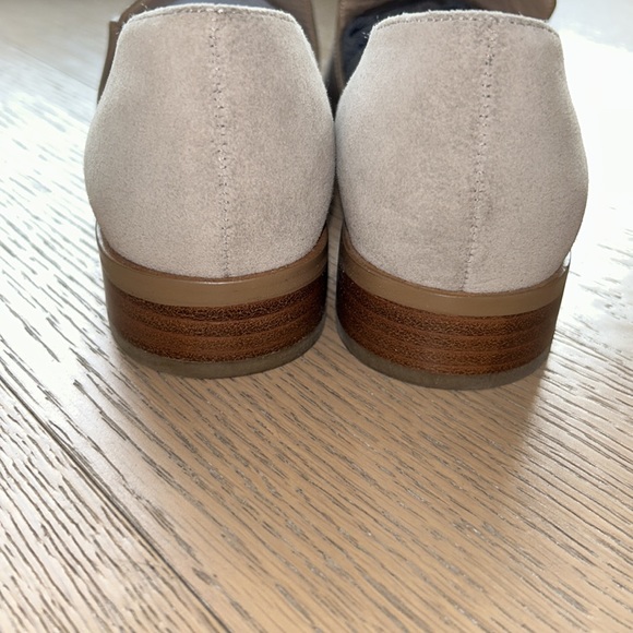 FRENCH CONNECTION LOTTIE D'ORSAY FLATS TAN SIZE 8 - Picture 4 of 5